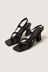 Buyelwa Toe-Thong Slingback Heel
