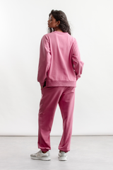 Hannah Sweatshirt _ 160332 _ Dusty Pink