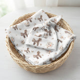Aai Aai Baby Swaddle and Beanie Set