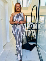 Stella Metallic Dress
