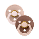 BIBS 2-Pack Latex Colour Fusion Pacifiers