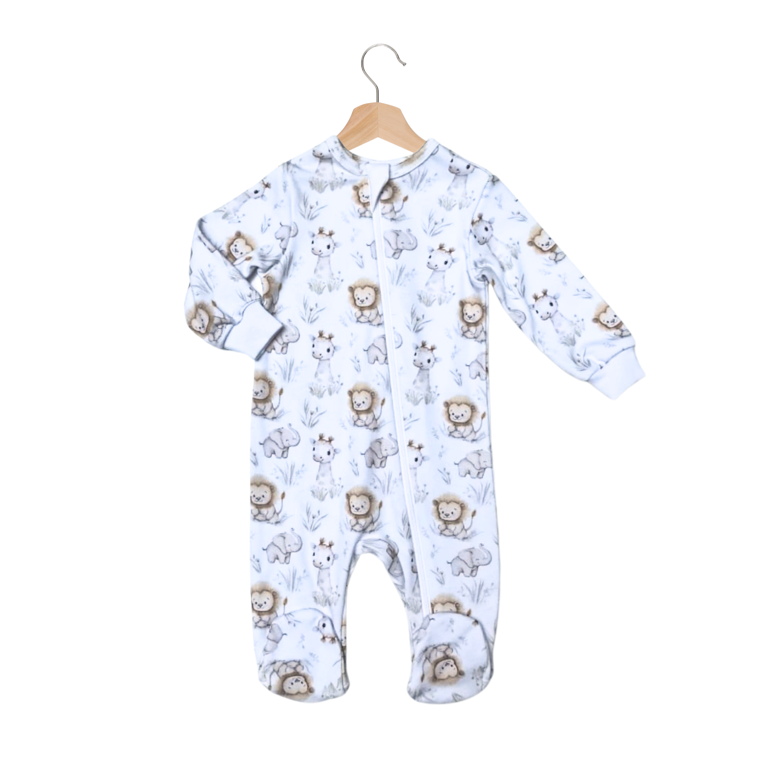 Just Chillin' Zip Babygrow