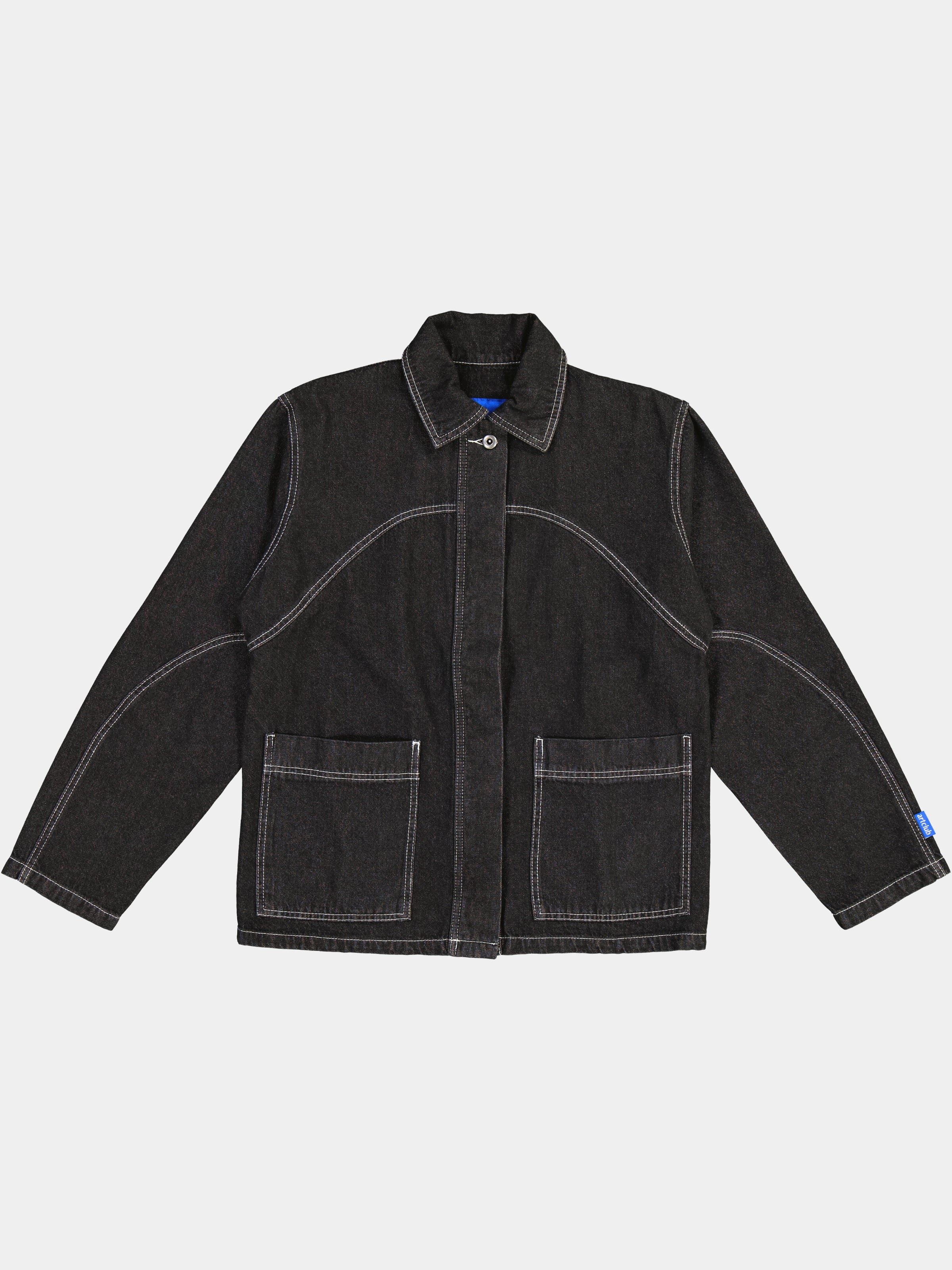 Engineered Denim Jacket - Black