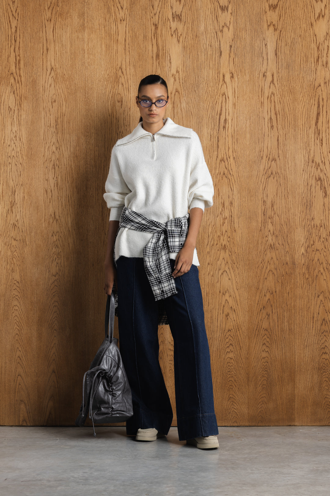 Elzanne Quater Zip Jumper