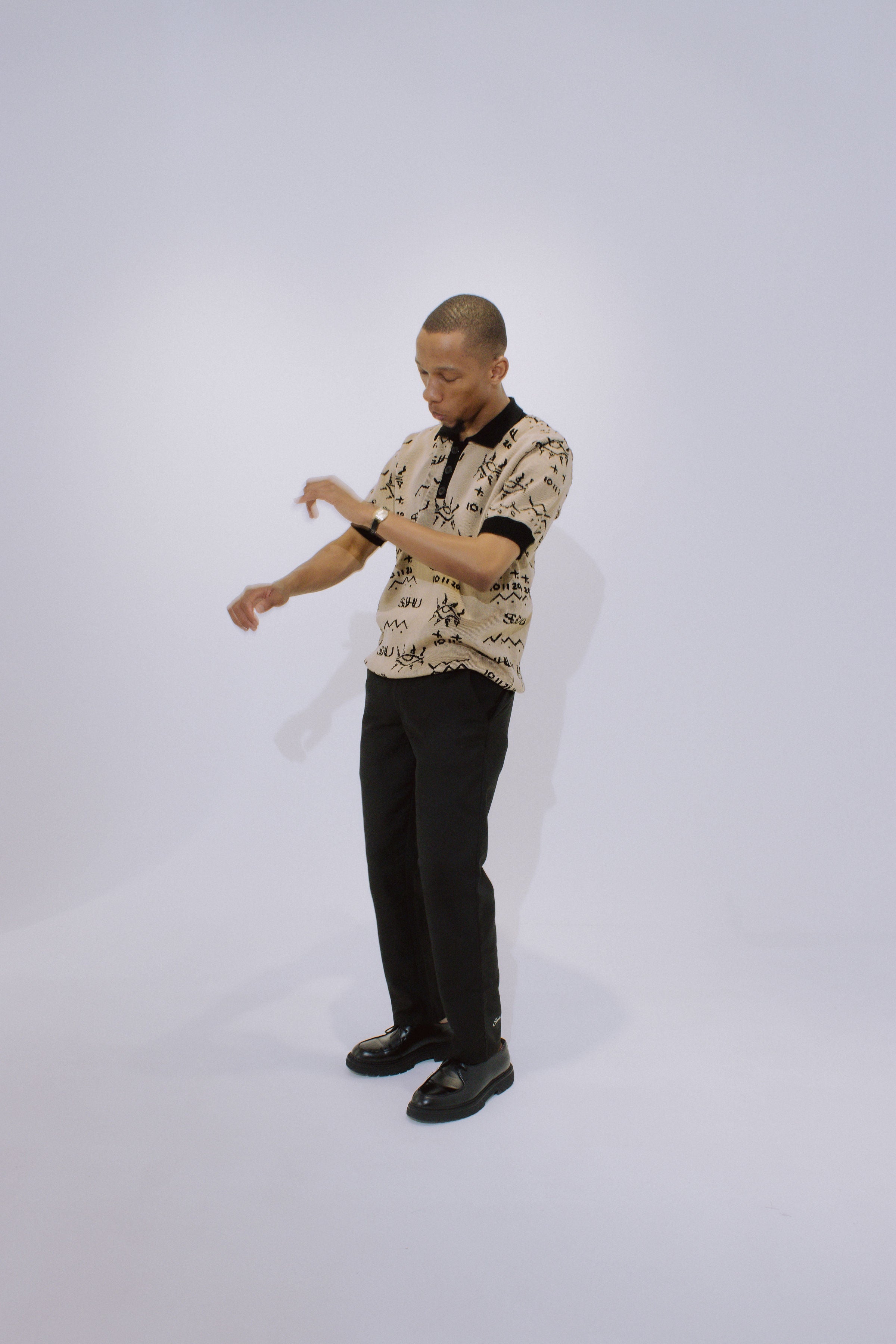 SUHU EYE KNITTED GOLFER