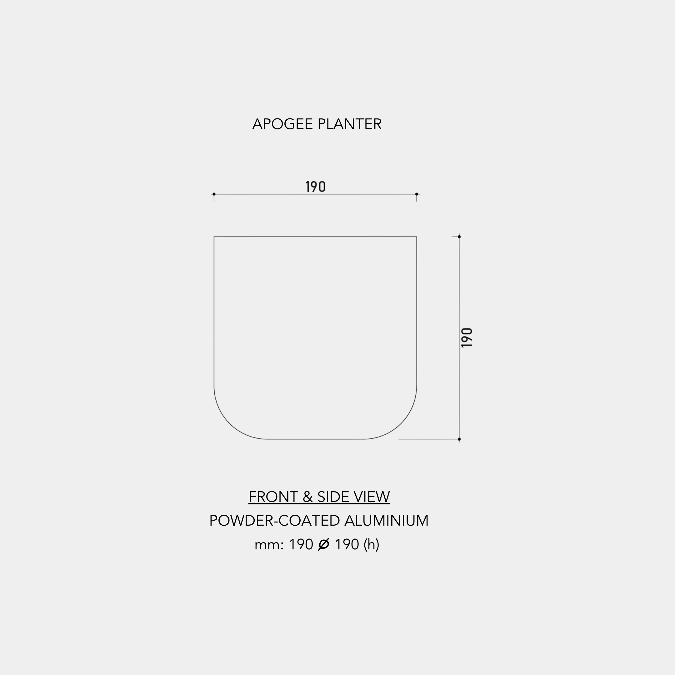 Apogee Planter
