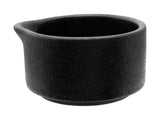 MW Caviar Sauce Dish/Pourer 80ML Black
