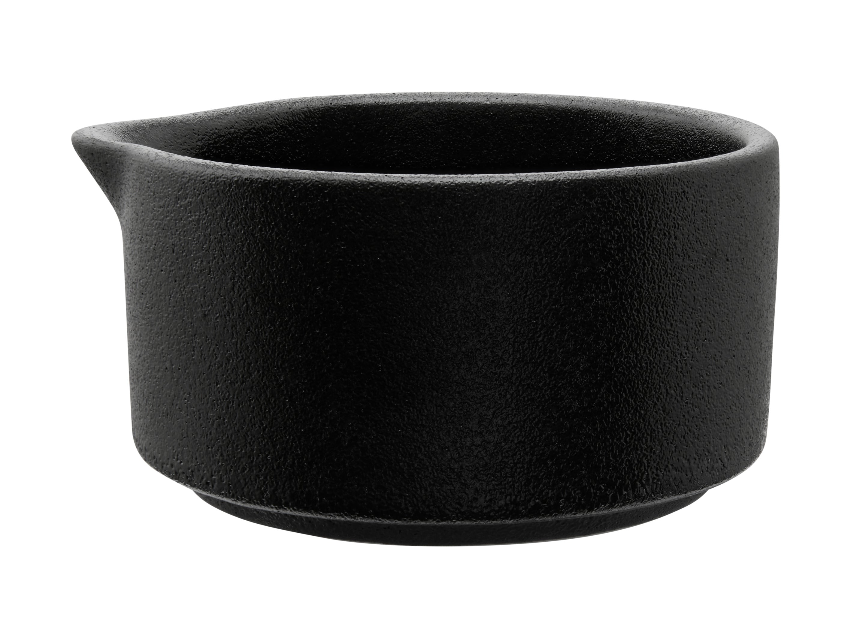 MW Caviar Sauce Dish/Pourer 130ML Black