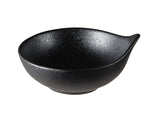 MW Caviar Handled Sauce Bowl 10x4.5cm Black