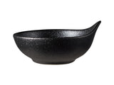 MW Caviar Handled Sauce Bowl 10x4.5cm Black