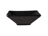 MW Caviar Square Sauce Bowl 8x3cm Black