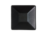 MW Caviar Square Sauce Bowl 8x3cm Black