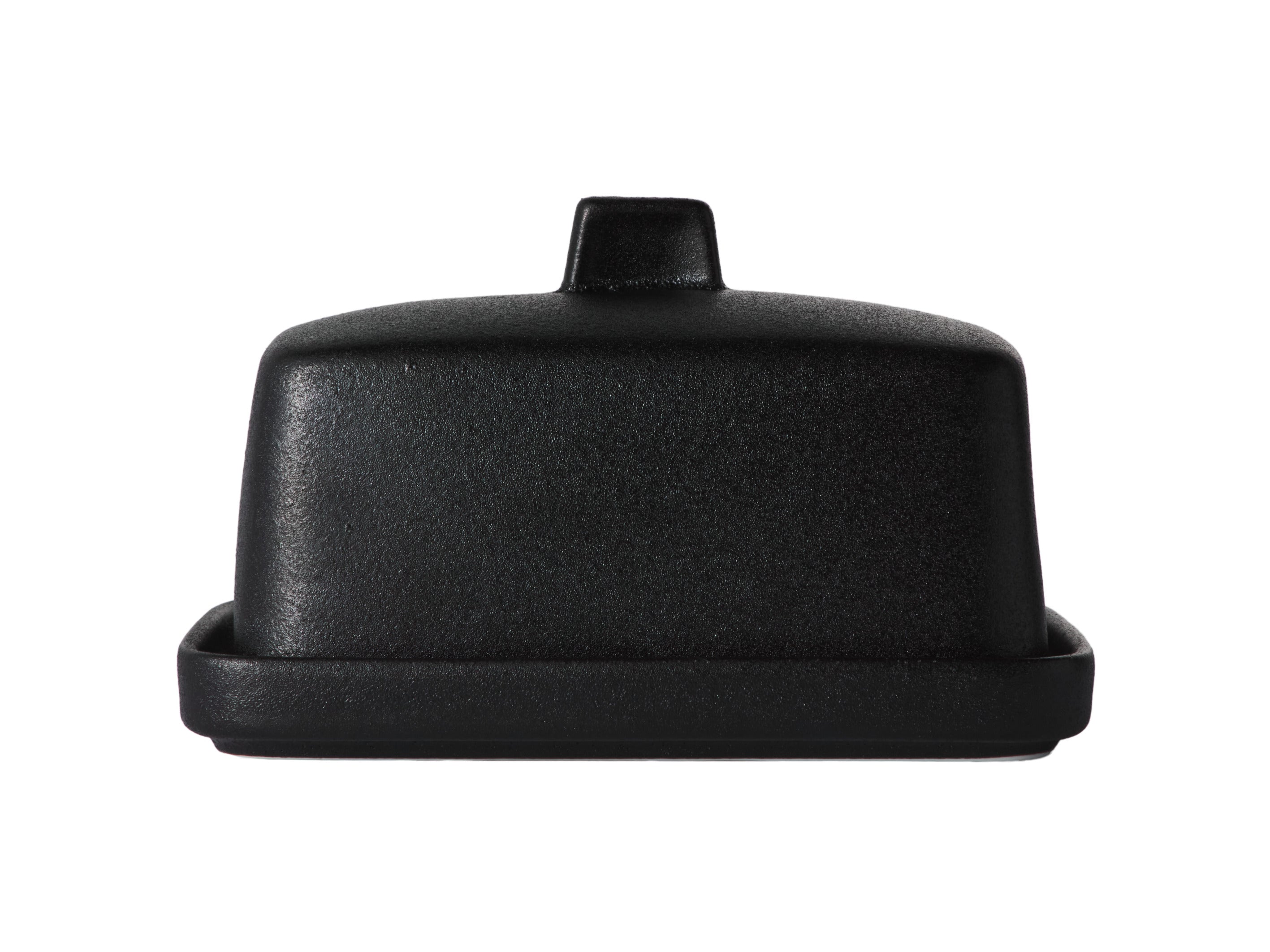 MW Caviar Butter Dish Black Gift Boxed