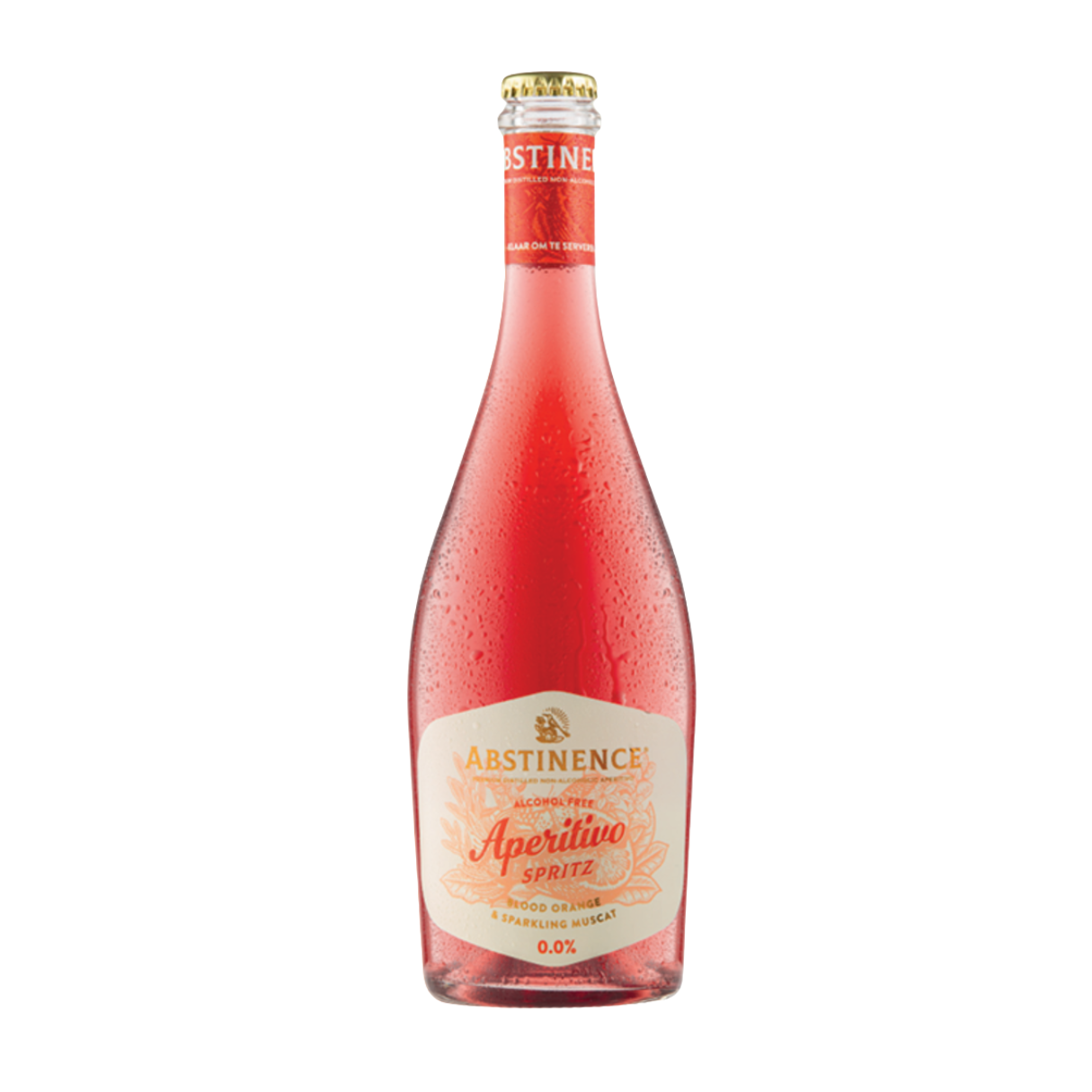 Abstinence Blood Orange & Sparkling Muscat Non-Alcoholic Aperitivo Spritz 750ml