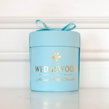 Milk Chocolate & Almond Light Blue Small Hat Box