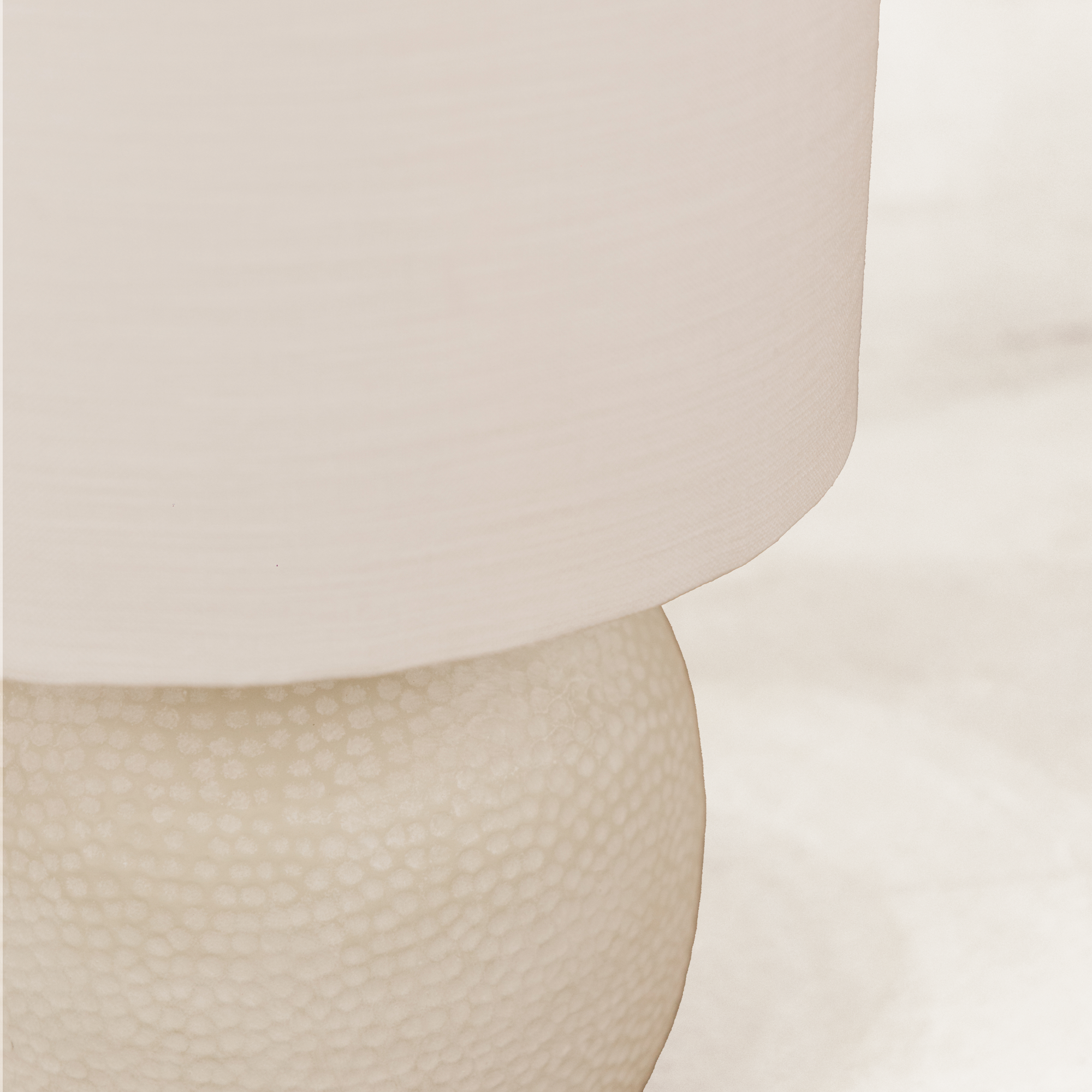 Annona Table Lamp with Linen Shade – Cream