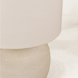 Annona Table Lamp with Linen Shade – Cream