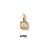 Birthstone Charms Gold