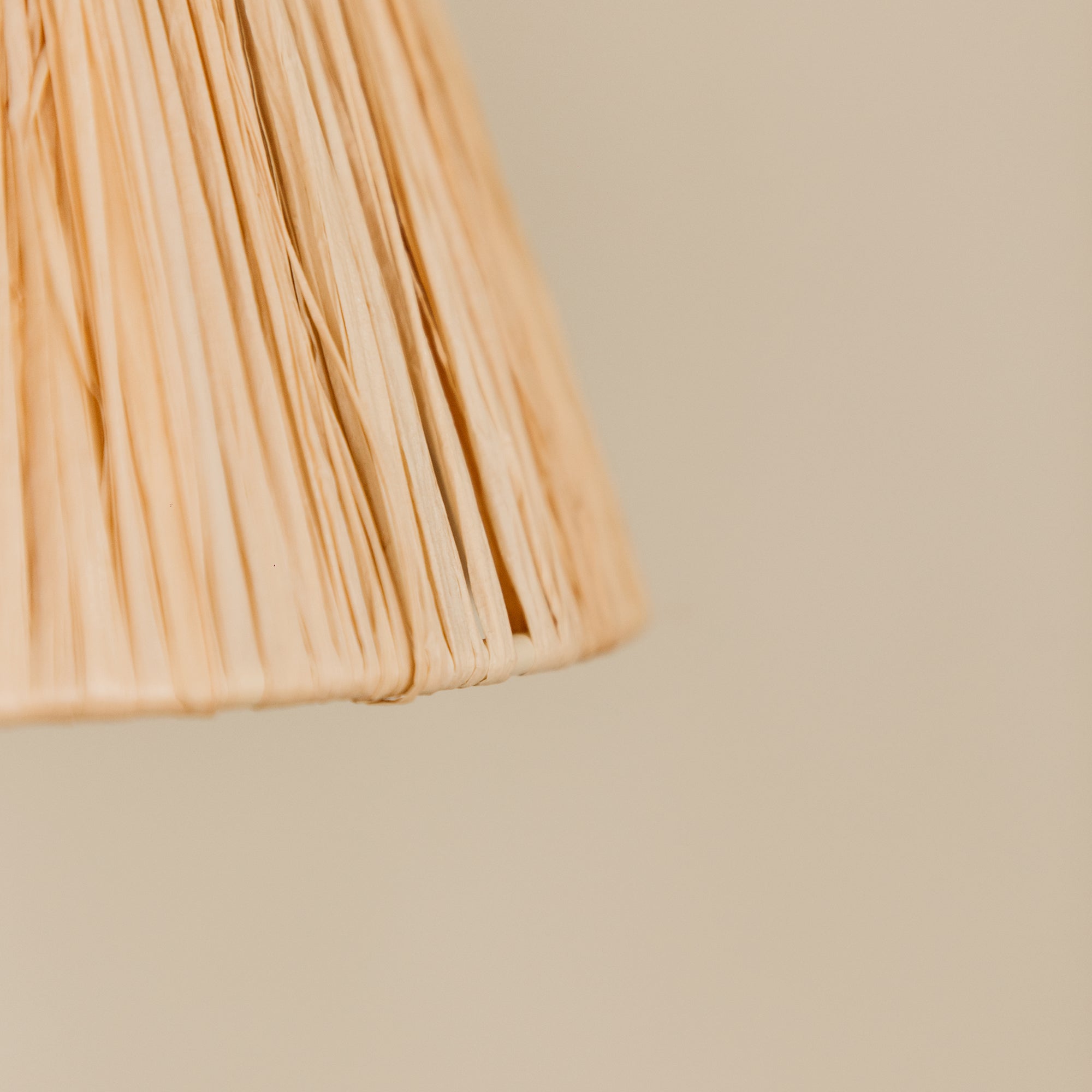 Aria Arc Double Wall Light with Raffia Shades