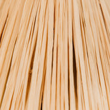 Aria Arc Wall Light with Raffia Shade