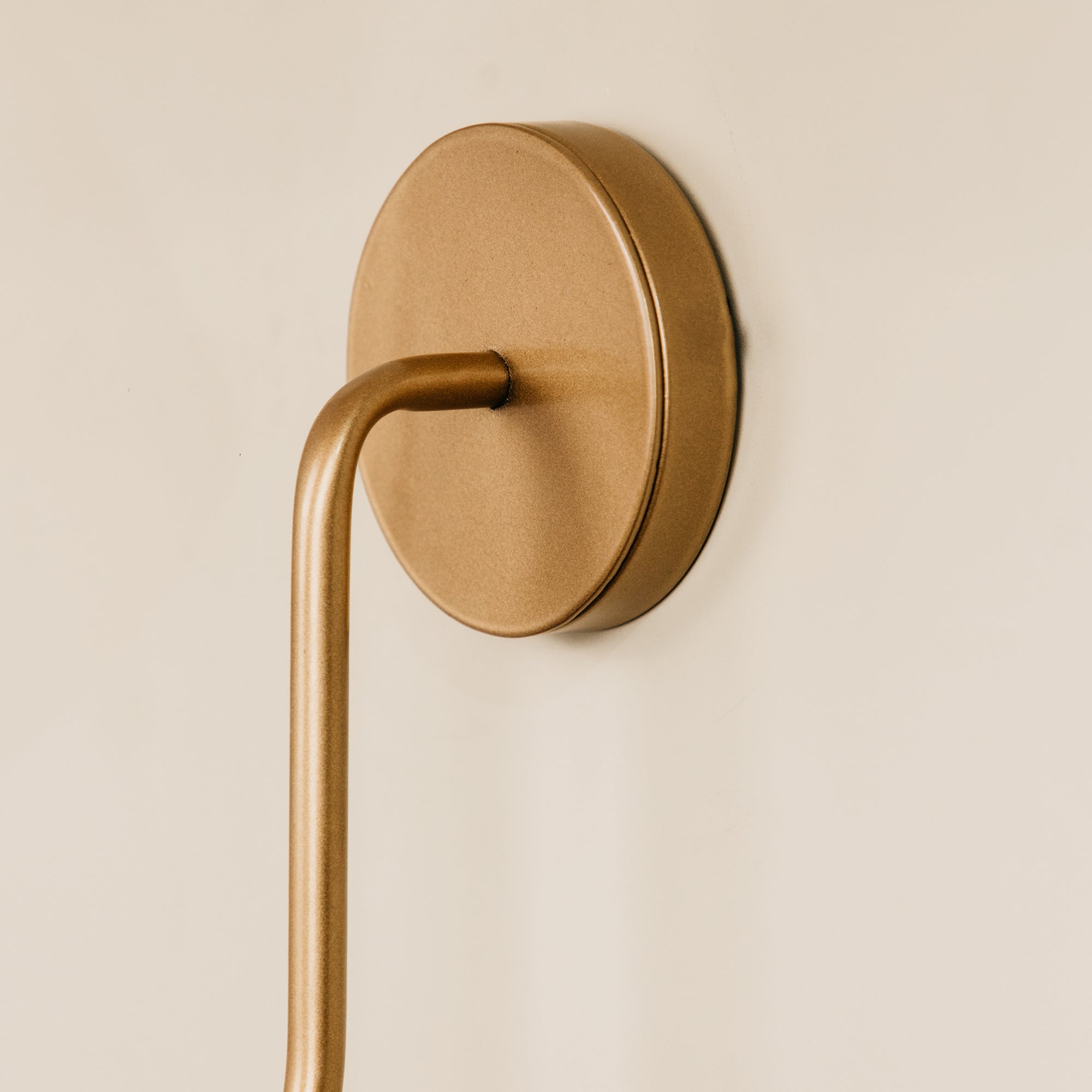 Aria Arc Wall Light with Raffia Shade