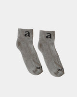 Grey Ankle Socks