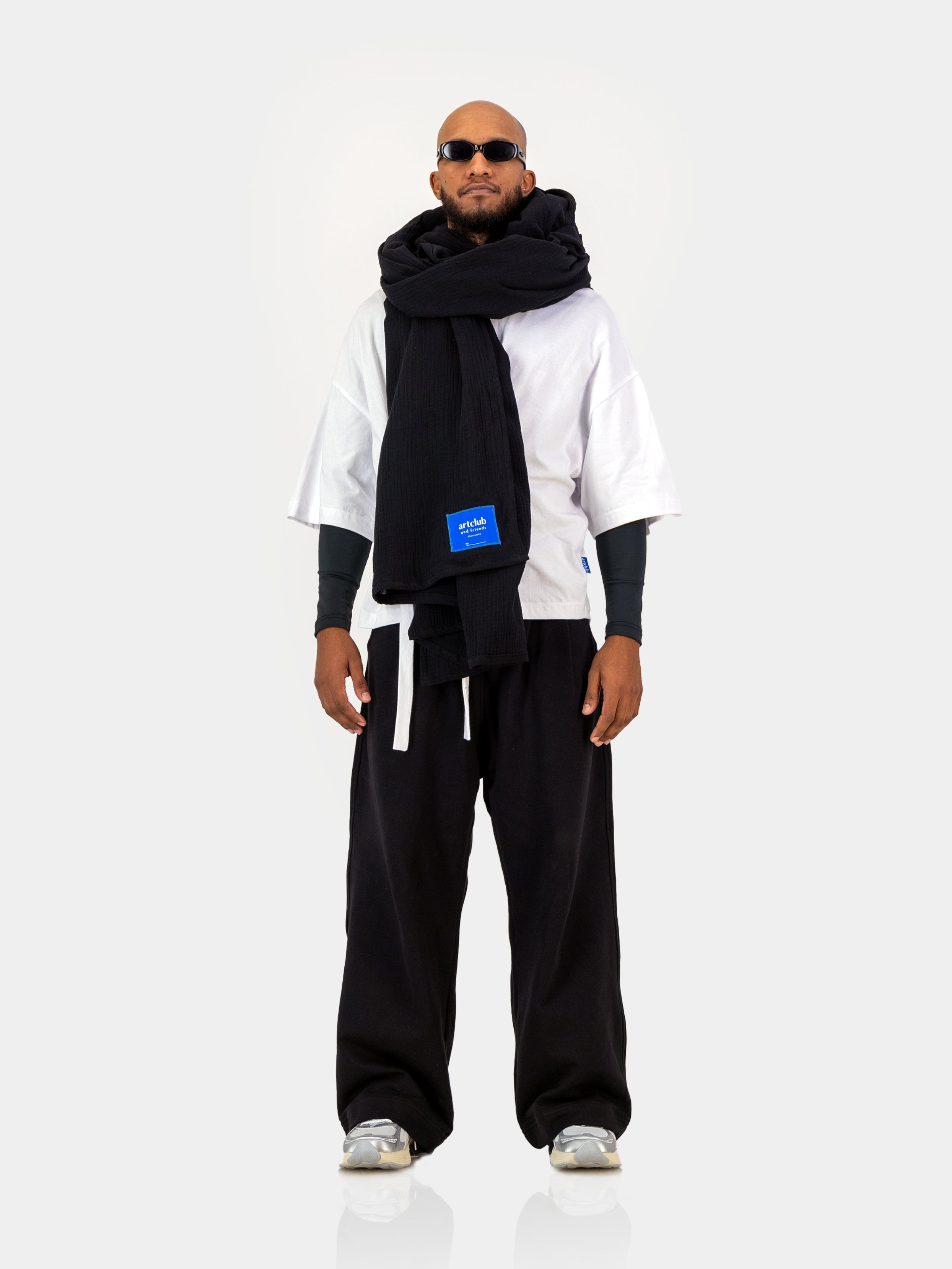 Cocoon Scarf - Black