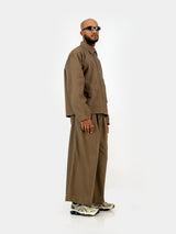 Engineered Denim Jacket - Brown