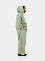 Seersucker Studio Hoodie - Sage