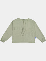 Seersucker Studio Hoodie - Sage