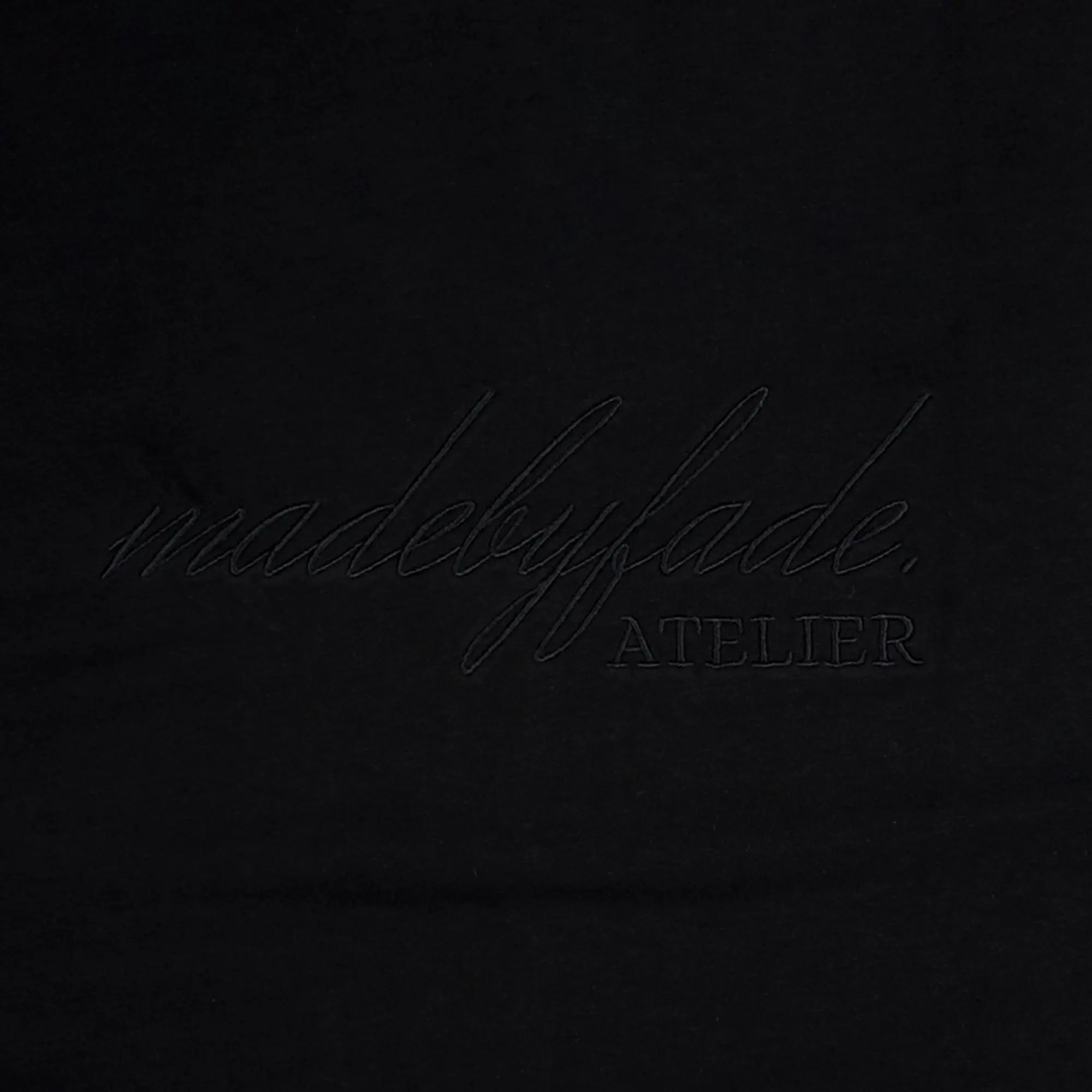 Atelier Relaxed Fit T-Shirt Black