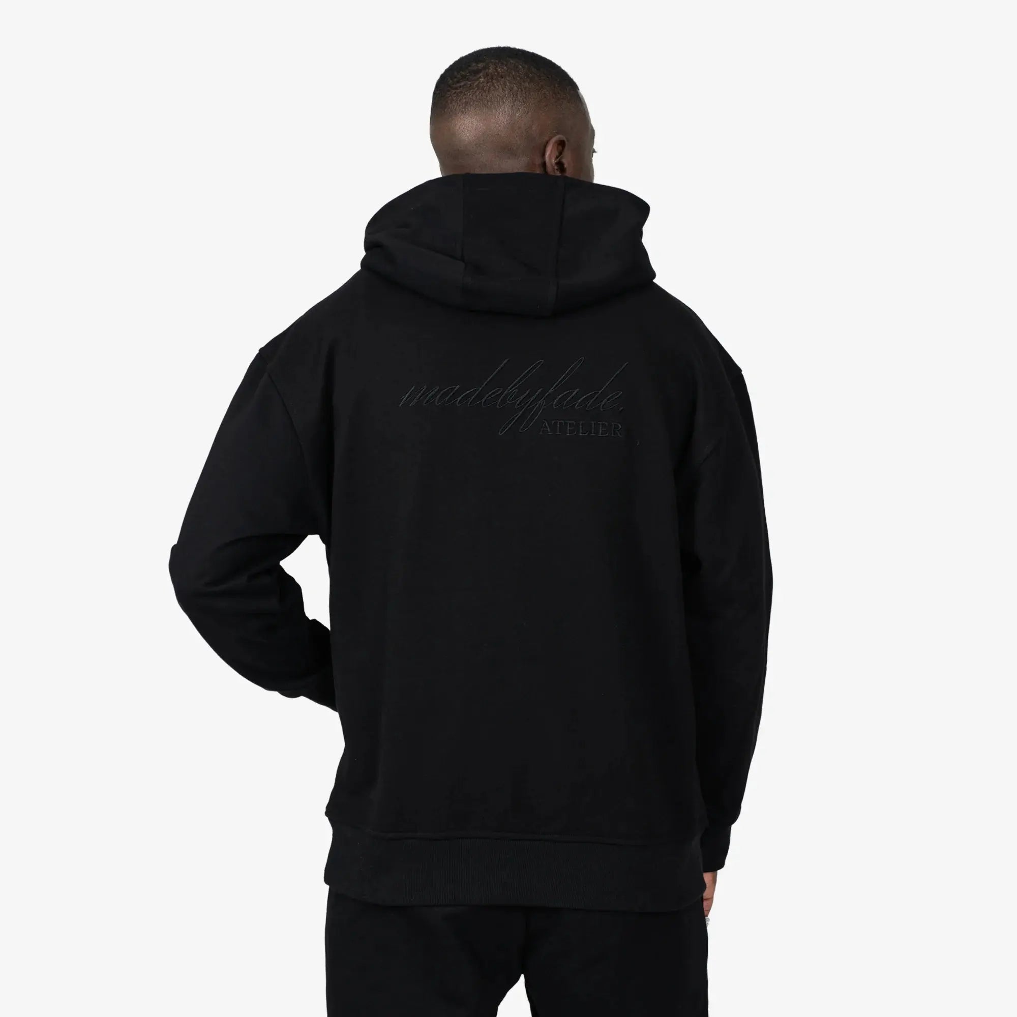 Atelier Hooded Sweatshirt Black