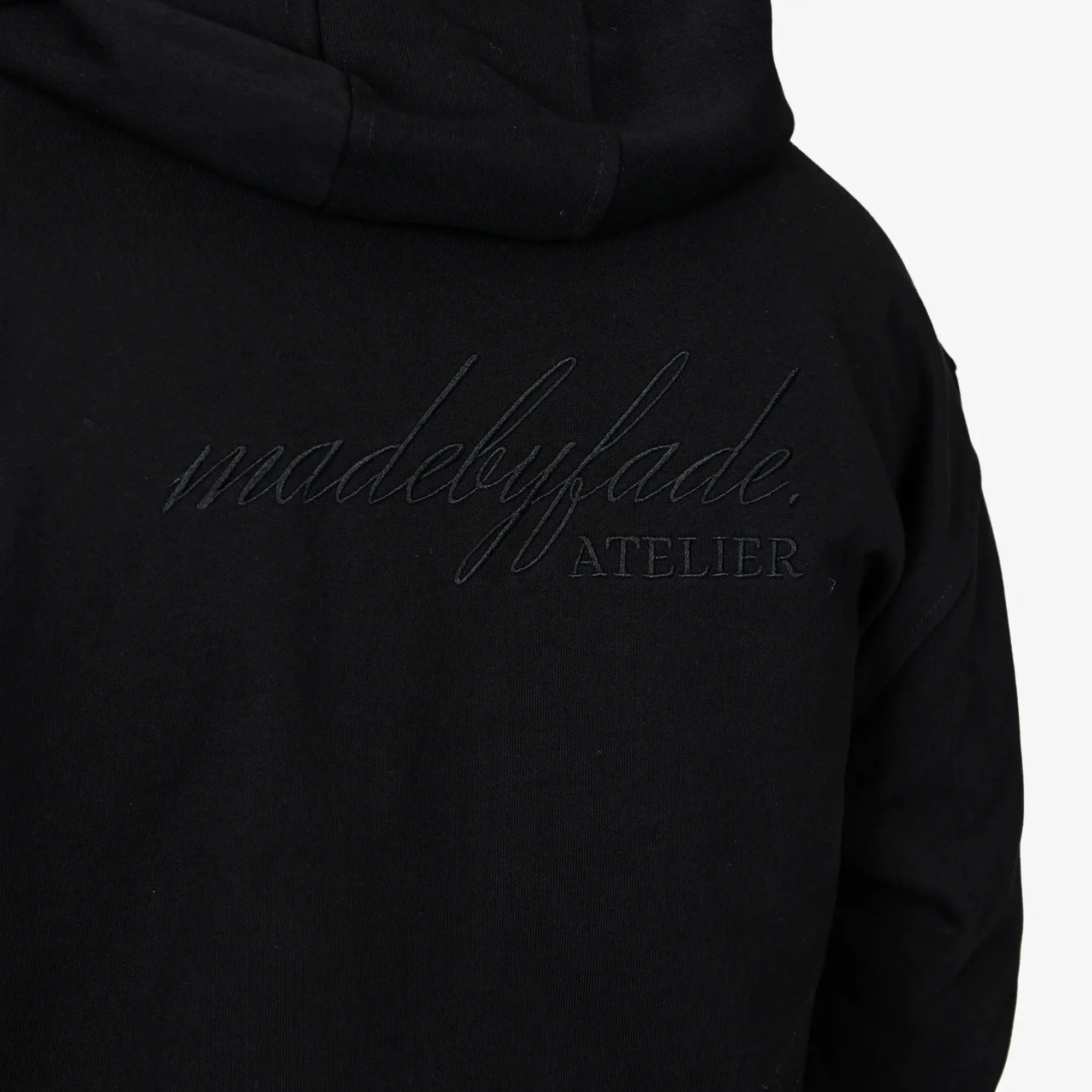 Atelier Hooded Sweatshirt Black