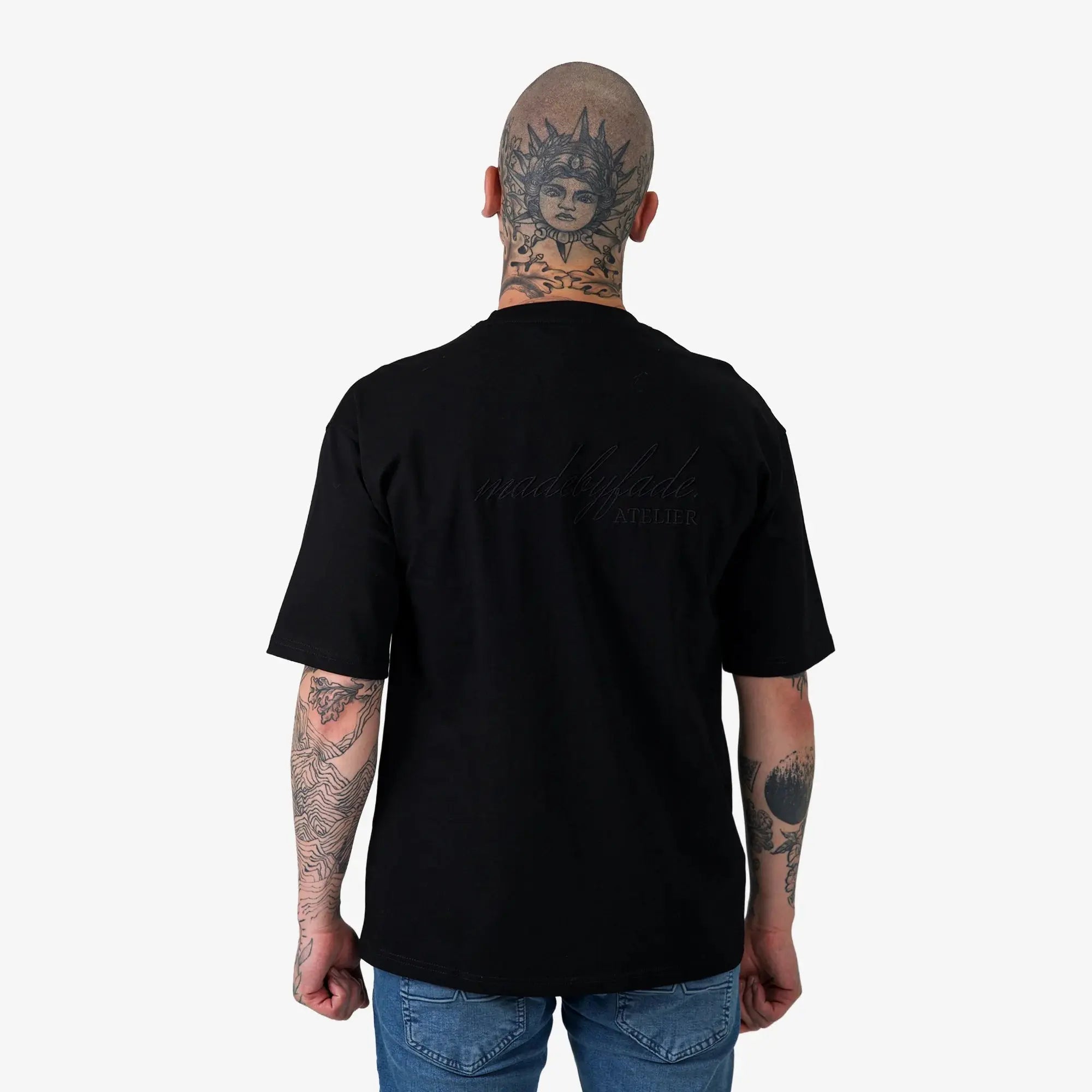 Atelier Relaxed Fit T-Shirt Black