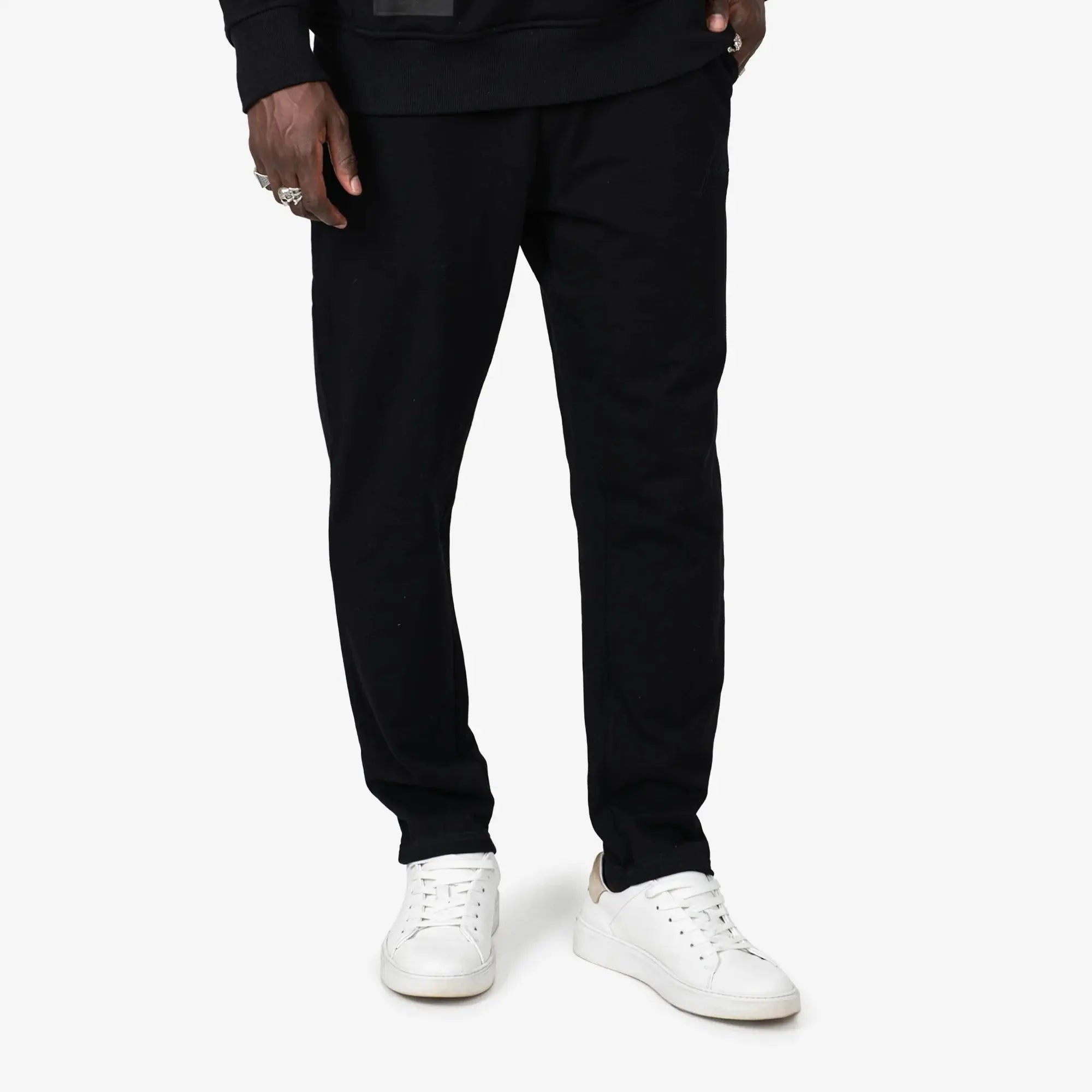 Atelier Sweatpants Tapered Fit Black