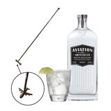 Aviation Gin 750ml + FREE Metal Stirrer+2 x FREE 50 ml