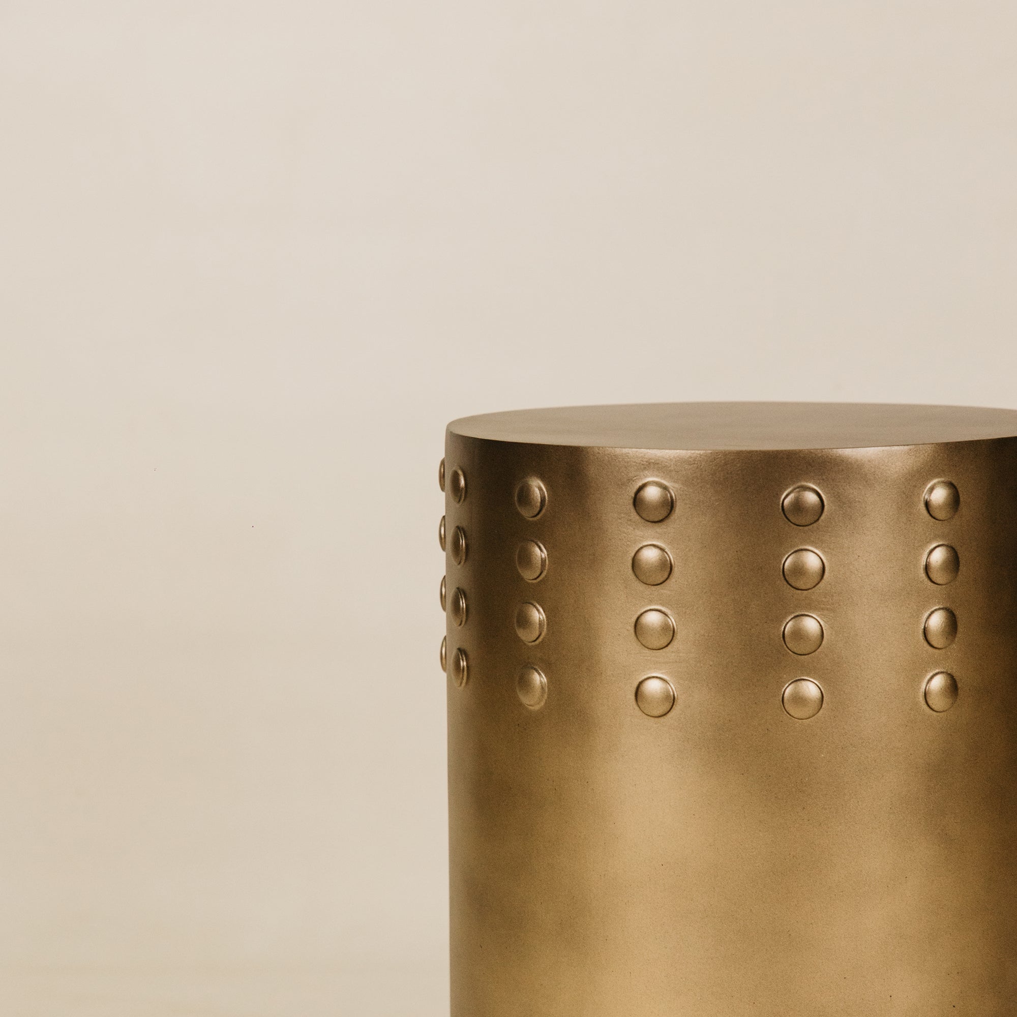 Azure Side Table – Antique Gold
