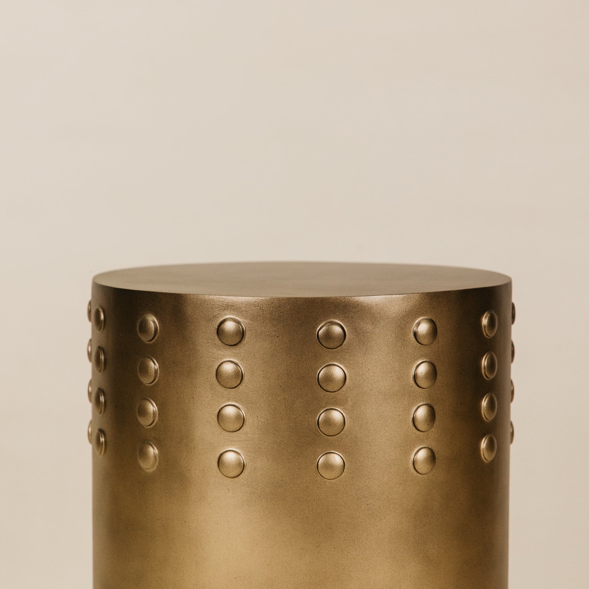 Azure Side Table – Antique Gold