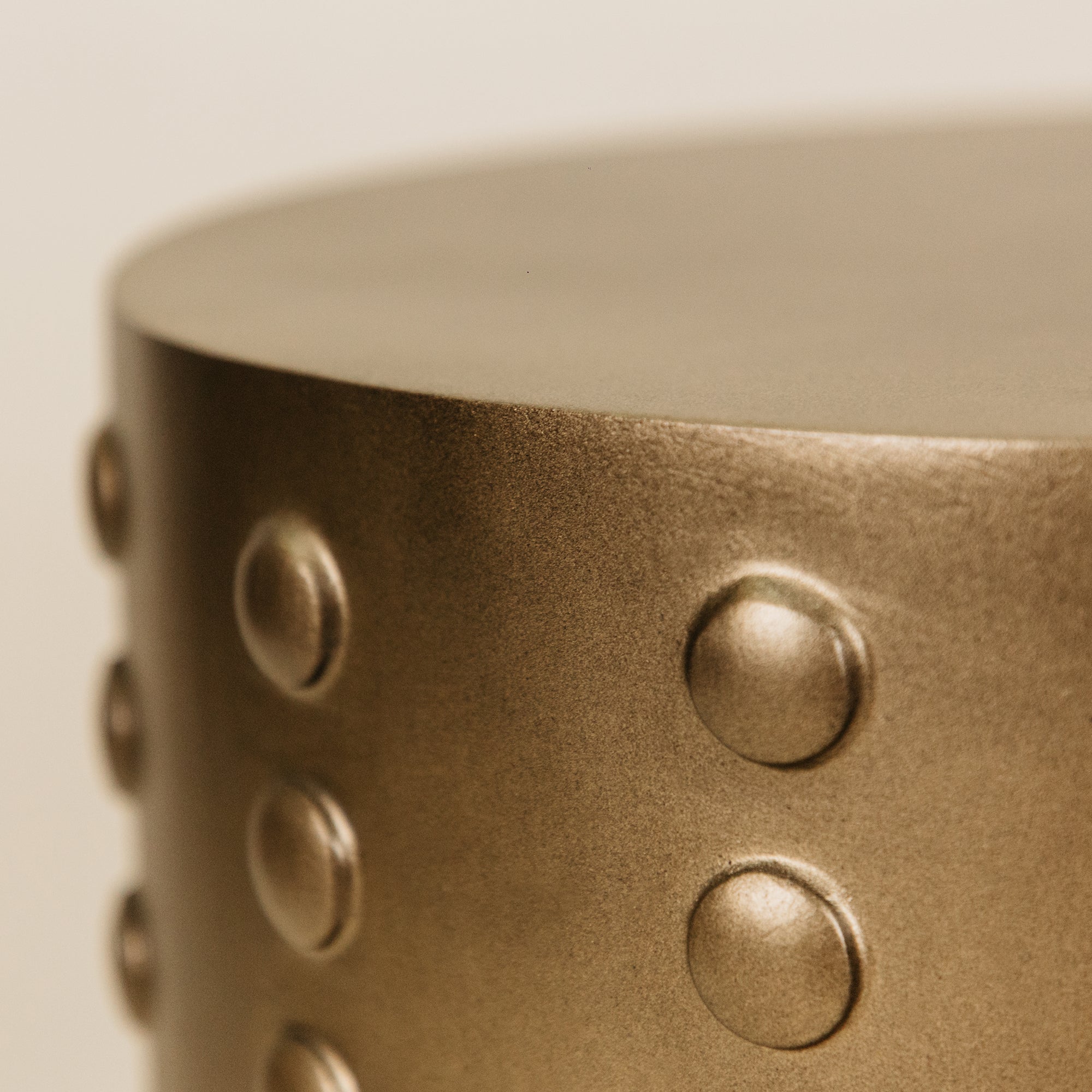 Azure Side Table – Antique Gold