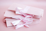 Blush Pink Brush Set with Pink Storage Bag