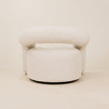 Baraka Swivel Leisure Chair – White