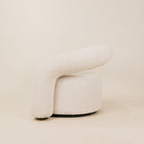 Baraka Swivel Leisure Chair – White