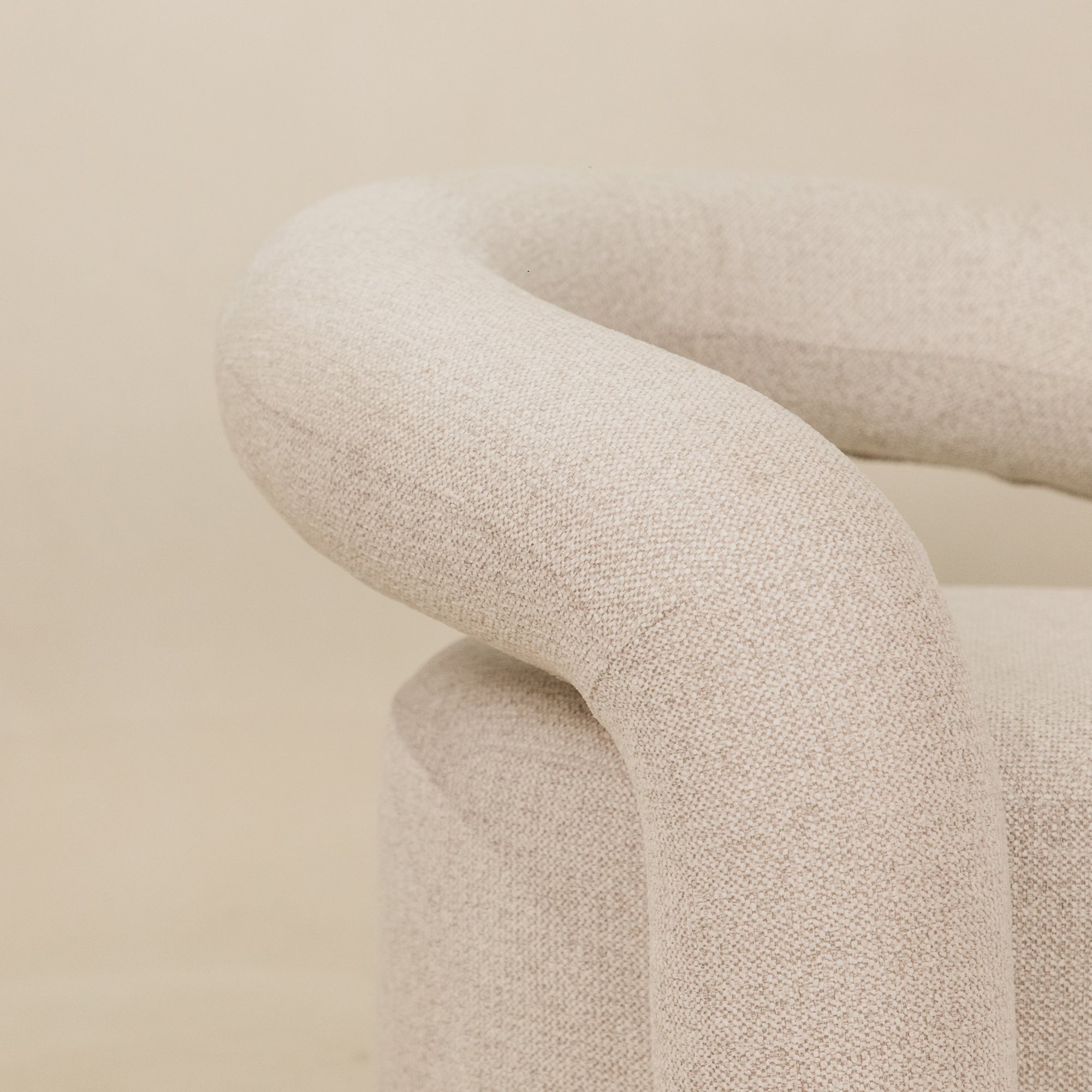 Baraka Swivel Leisure Chair – White