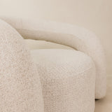 Baraka Swivel Leisure Chair – White