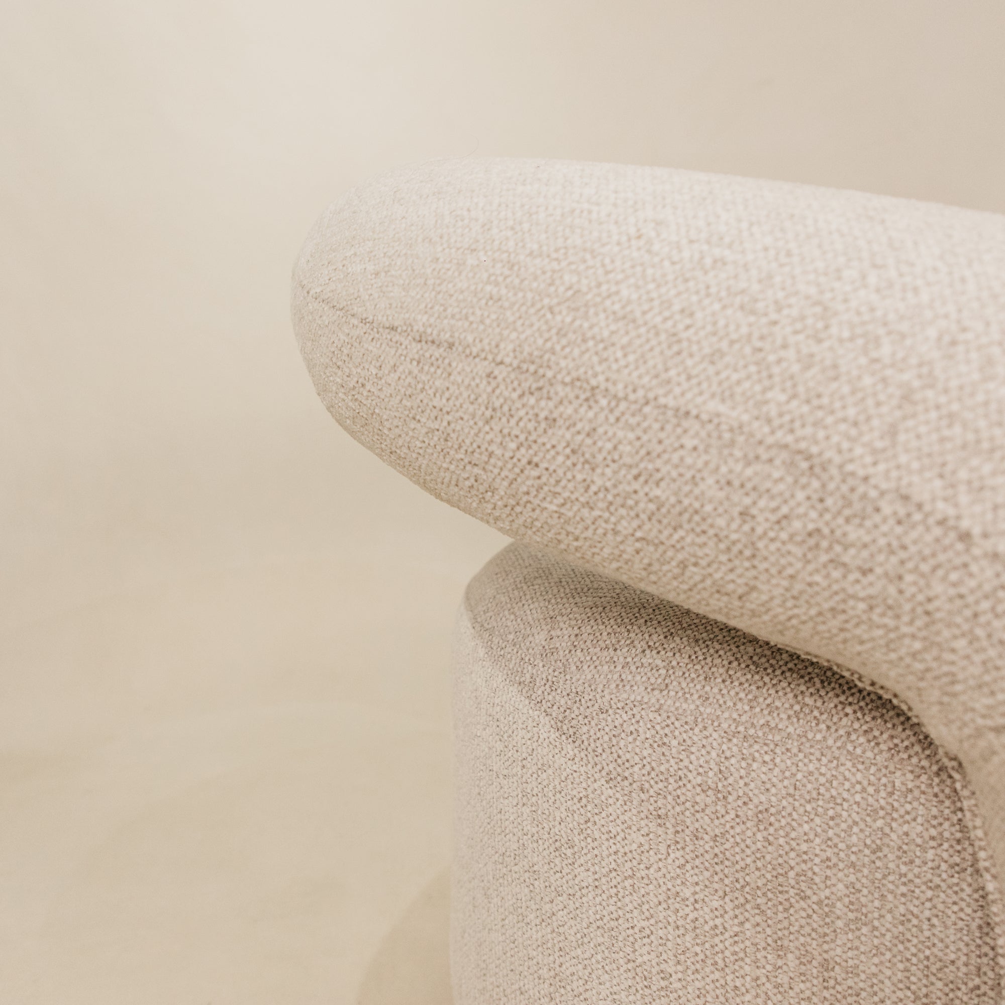 Baraka Swivel Leisure Chair – White