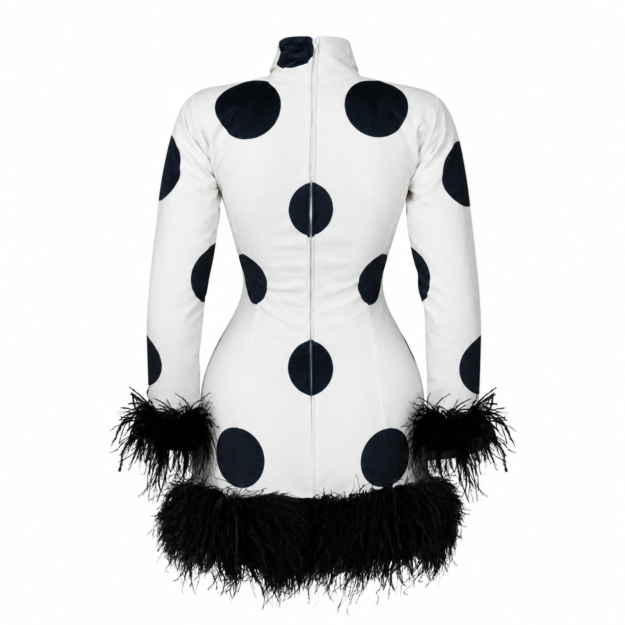 Polka Poise Minnie Shaped Dress