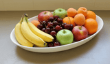 Buffet Oval Dish - White - Image 1
