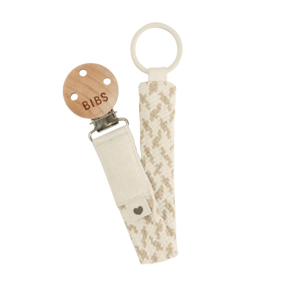 BIBS Braided Pacifier Clip