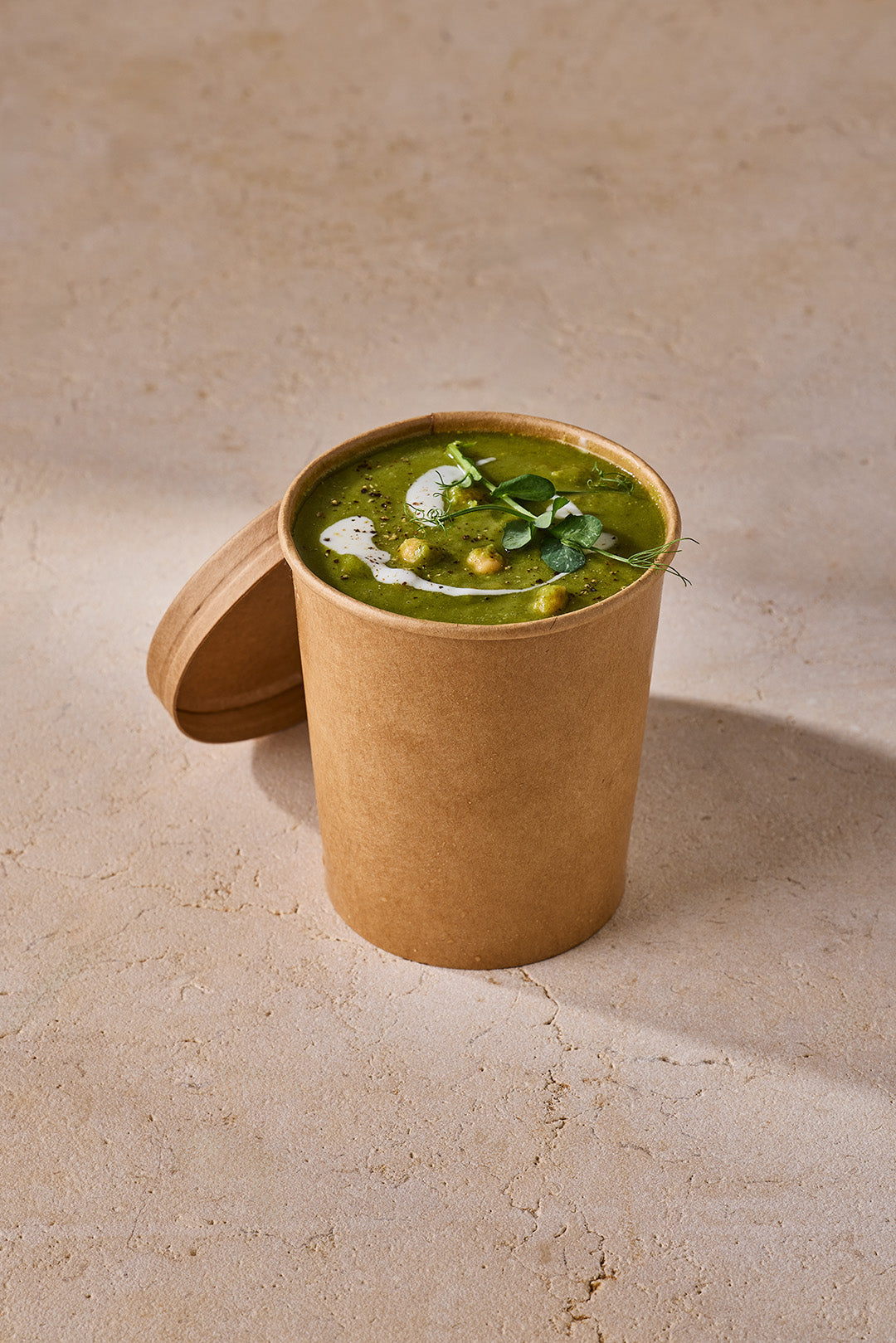 Garden Green Vegetable & Chickpea Frozen Soup 900ml