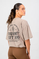 Burnt Out 100 Tee